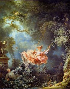 Fragonard's 'The Swing.'  Photo credit: The Wallace Collection via Wikipedia.