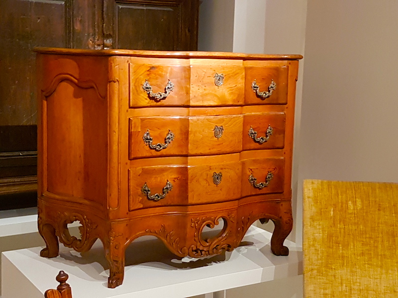 A commode from New France/Québec in the ROM.
