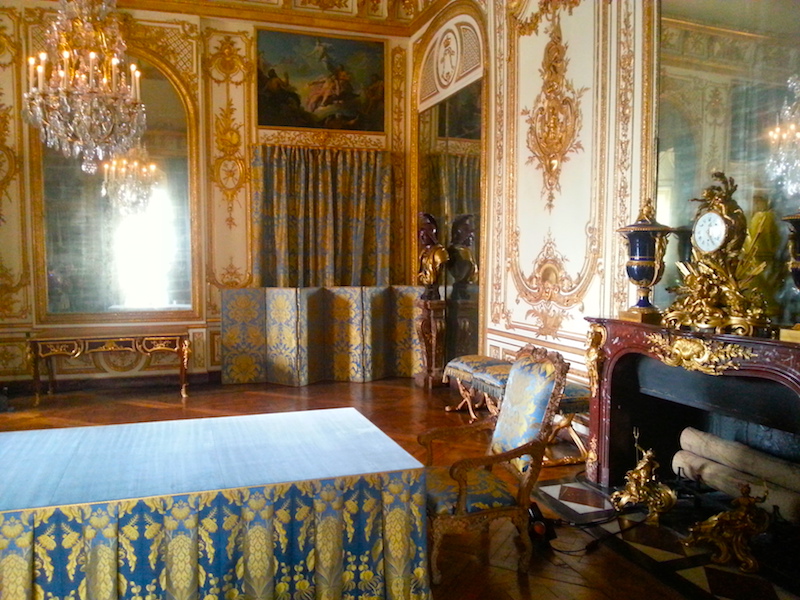 Another view of the King's Council Chamber at Versailles.
