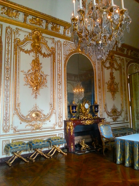The King's Council Chamber at Versailles.