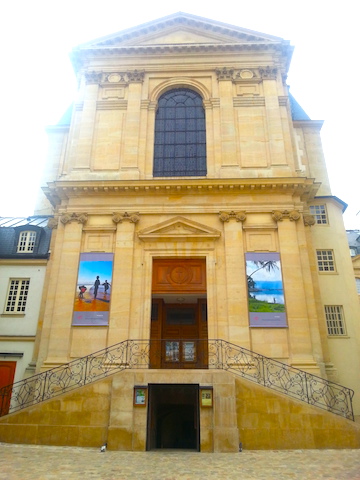 The MEP chapel, formally called la Chapelle de l'Épiphanie.